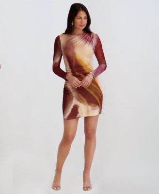 Black Long Sleeve Bodycon Dress