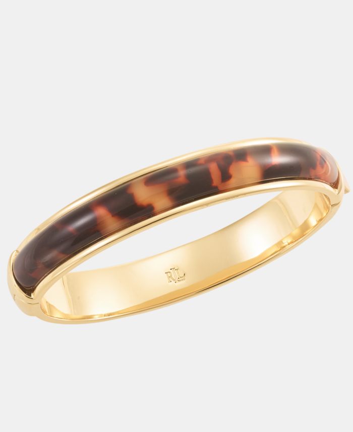 Lauren Ralph Lauren Tortoise-Look Bangle Bracelet