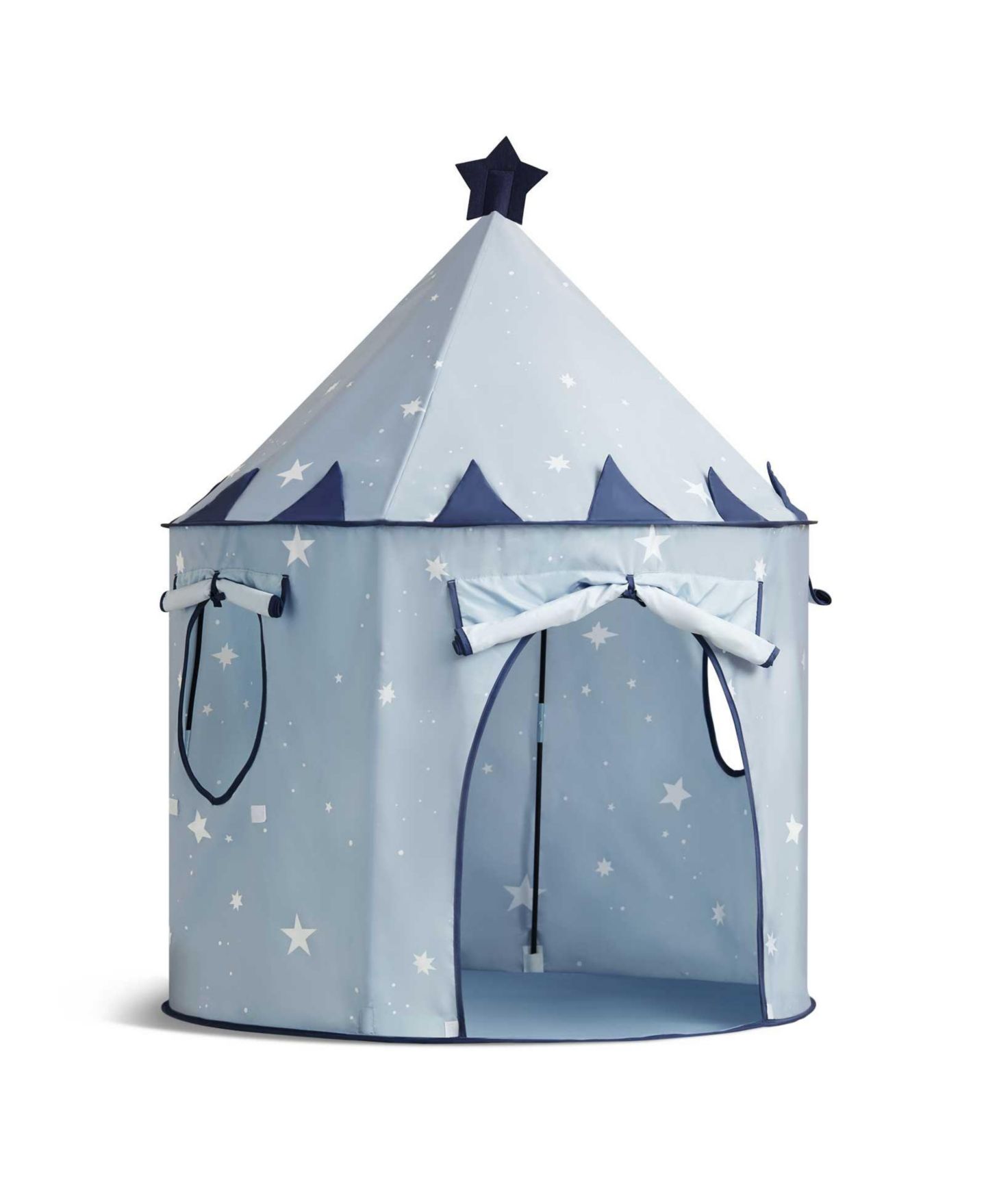 Детские игрушки Tiny Land Starry Blue Foldable 3-Piece Play Tent Set, Ages 3+ — фото 8