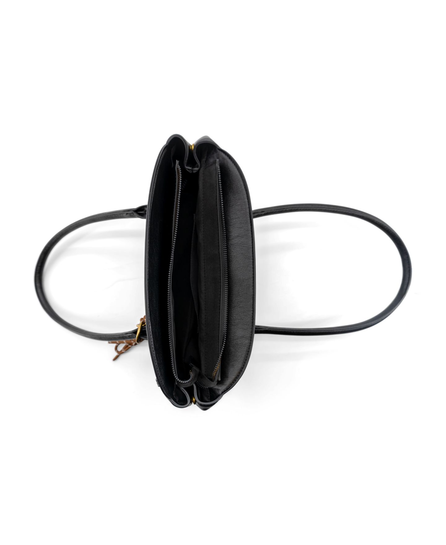 Женская сумка LIKE DREAMS Liorah Cresent Medium Shoulder Handbag, цвет: Чёрный — фото 4