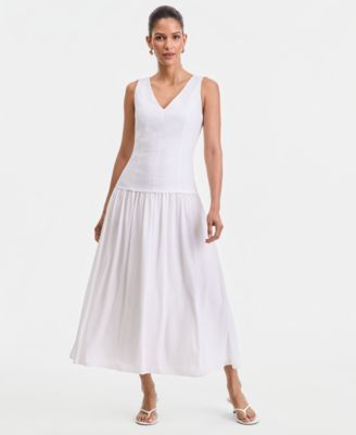 womens white summer dress Summer Break Mini Dress | White | Womens