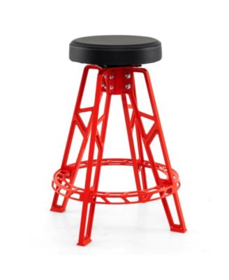 Heavy Duty Aluminum Garage Bar Chair with Swivel Seat