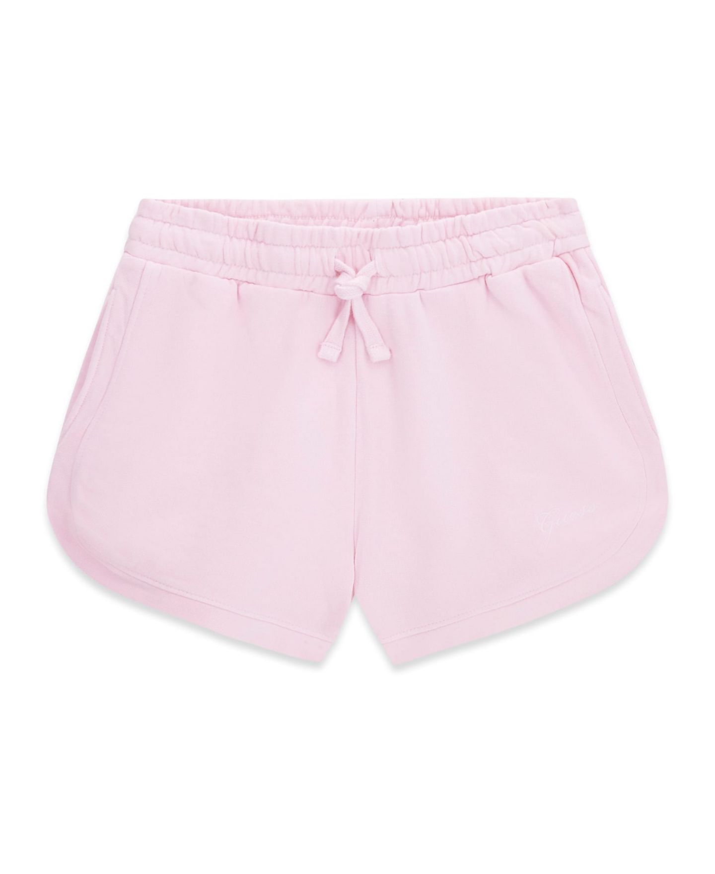 Шорты GUESS Garment Dye Pull-On Shorts для девочек, цвет: Розовый — фото 1