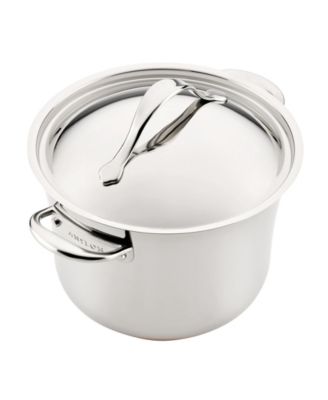 Nouvelle Copper Stainless Steel 6.5-Qt. Stockpot with Lid, Macy's Exclusive