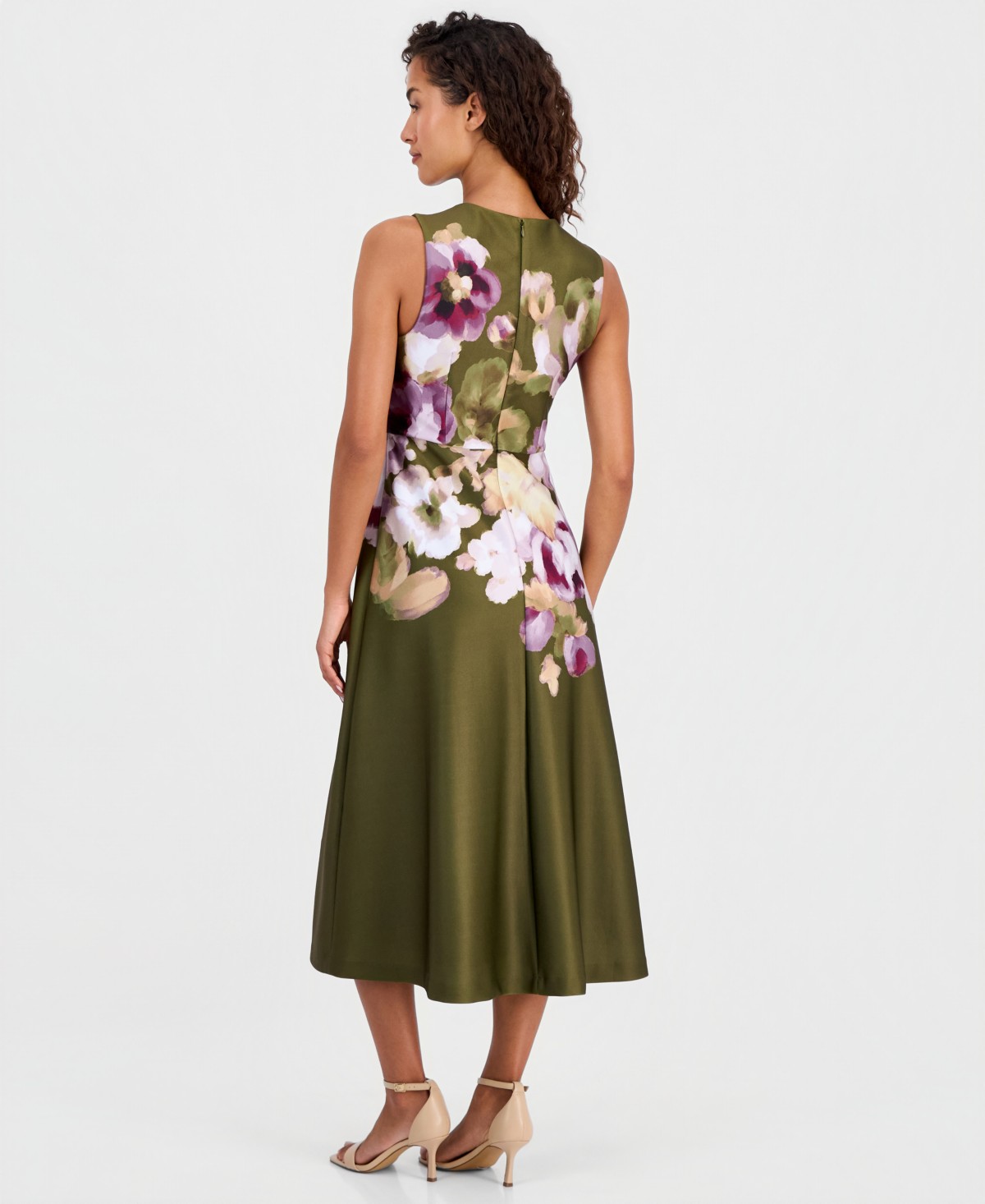 Женские платья Anne Klein Women's A-Line Midi Dress — фото 1