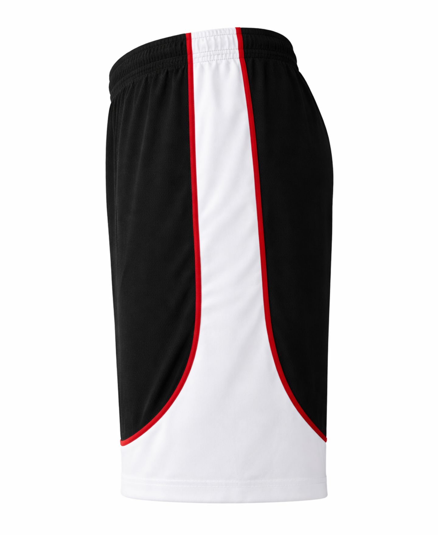 Мужские шорты Galaxy By Harvic Athletic Performance Side Striped, цвет: Чёрный / Красный — фото 3