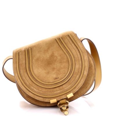 Small Marcie Crossbody Bag Suede