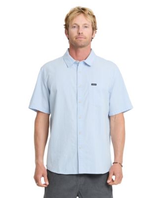 Men's Dobby Stripe Short-Sleeve Shirt
