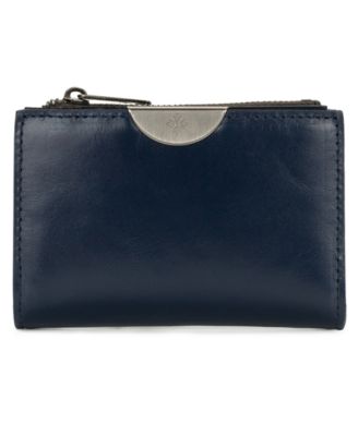 Busalla Leather Bifold Zipper Wallet
