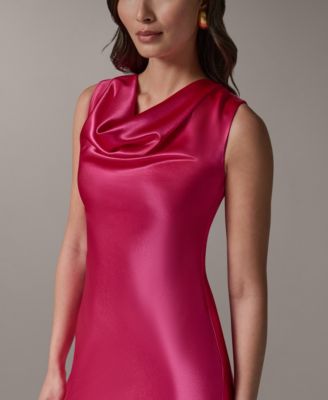 gray evening dress Fine Silver Evening Dress