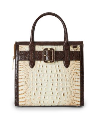 Caroline Small Leather Satchel Handbag