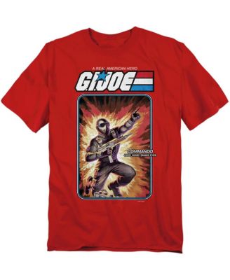 Men's Hashbro+ G.I. Joe Snake Eyes Card T Shirt