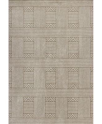 Lucia Westport 2762 Beige 5'3" x 7'7" Indoor/Outdoor Area Rug