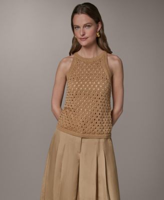 Women's Halter Crewneck Hotfix Sweater