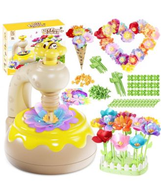DIY Flower Craft Kit - Make 30+ Bouquets with Storage Box