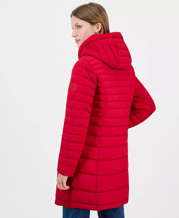 Women's Puffer Packable Hooded Coat - thumbnail 9