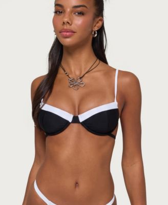 Women's Atalia Contrast Cupped Bikini Top