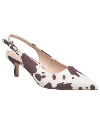 Womens Quinn Cowprint Heel
