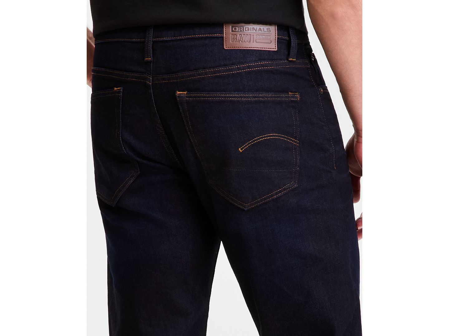 Мужские джинсы G-Star Raw Slim-Fit Five-Pocket, цвет: Dark Aged — фото 7