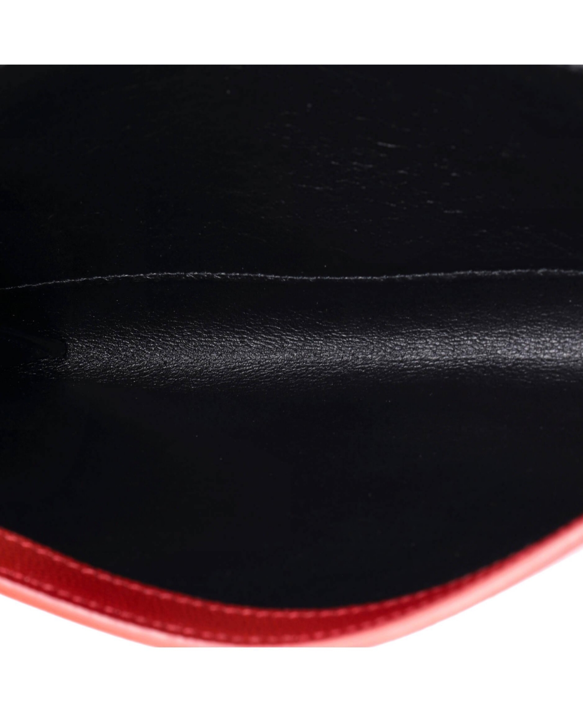 Pre-Owned Saint Laurent Uptown Chain Wallet Leather