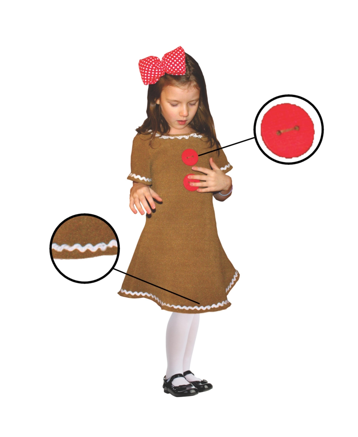 Dress Up America Gingerbread Costume