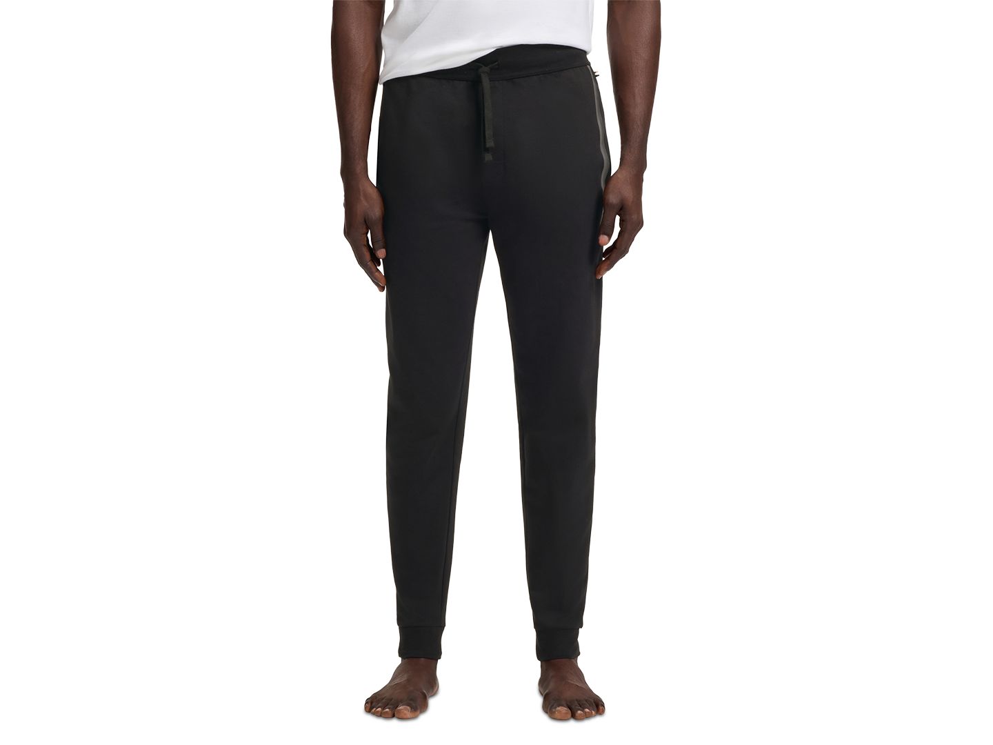 Мужские брюки Hugo Boss Cotton Elastic Waist Authentic, цвет: Oxford — фото 1