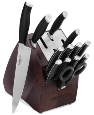 Calphalon - Contemporary SharpIN Self-Sharpening 14-Pc. Cutlery Set