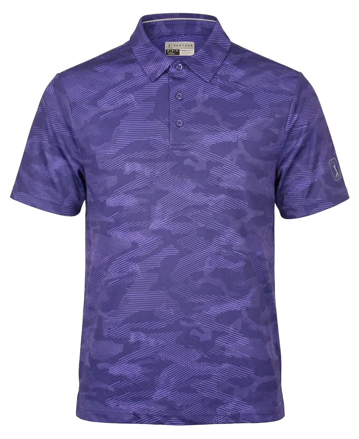 Мужское поло PGA TOUR Classic-Fit Polo Shirt, цвет: Синий — фото 5