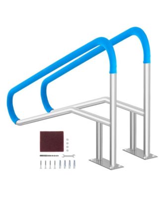 Pool Handrail 2 Pack 55 x 32 in Stainless Steel Grab Bar for Spas