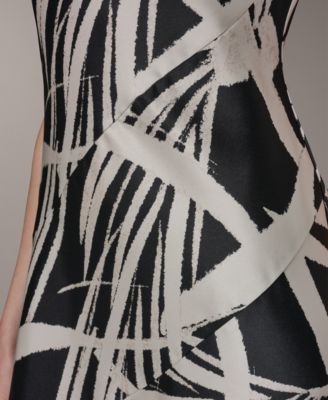 macy's black and white dress Macys Girl Evening Size 8 Navy Blue Gorgeous Back zip closure City Studios Juniors' Scuba Twisted