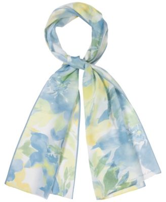 Summer Floral Oversized Oblong Scarf