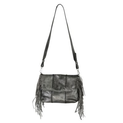 Medium Fringe Leather Crossbody Messenger