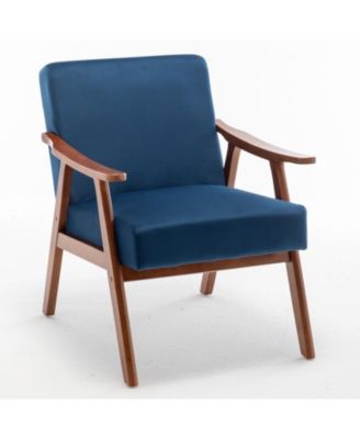 Mid-Century Solid Wood Frame Modern Chair