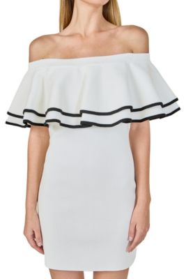 kody rib mini dress Kody Rib Mini Dress in Grey Marle