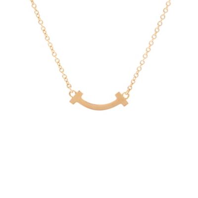 T Smile Pendant Necklace