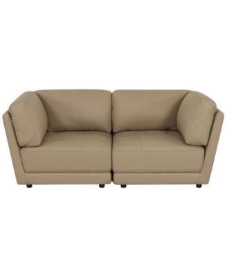 Versa 2-Pc. Leather Sofa