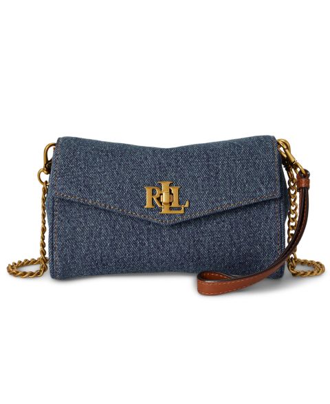 Женские сумки Lauren Ralph Lauren Denim Mini Crossbody Handbag