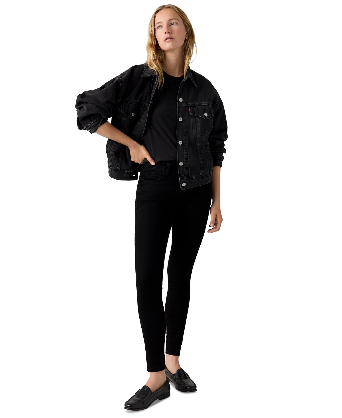Levi's® Women's 720 High-Rise Stretchy Super-Skinny Jeans view 7 — MAYCSS fashion products