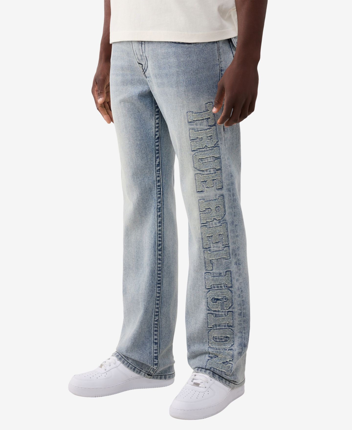 Мужские джинсы True Religion Billy Bootcut Regular-Fit, цвет: Варёный — фото 2