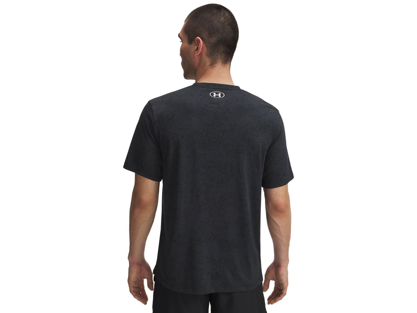 Мужская футболка Under Armour Pixelate Short-Sleeve Logo, цвет: Чёрный — фото 3