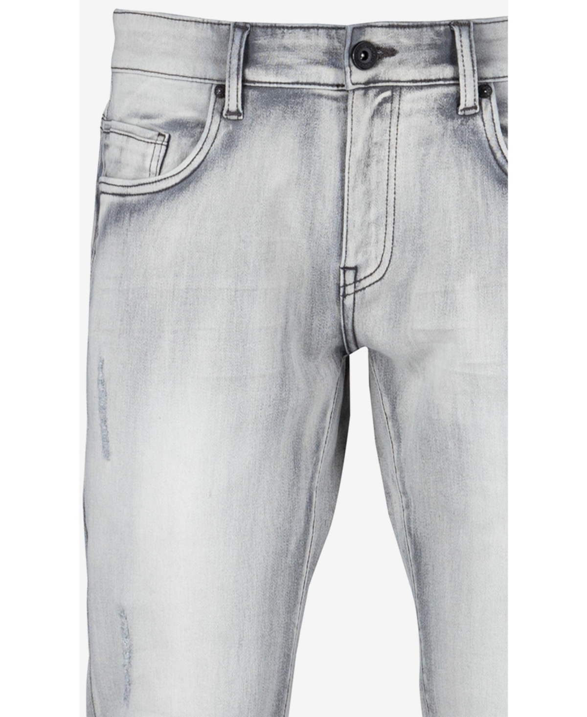 Men's Stretch Distressed Skinny Jeans