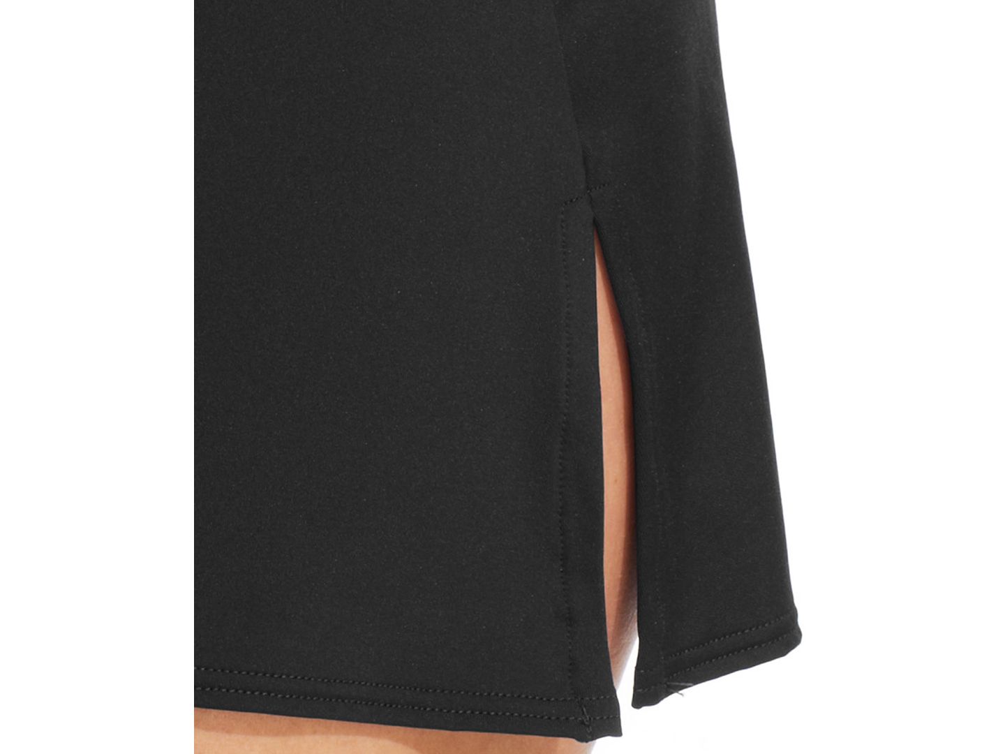 Женская юбка Coco Reef Solid Slit Swim Skirt, цвет: Чёрный — фото 2