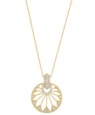 Diamond Pendant Necklace (1.19 ct. t.w.) in 14k Yellow Gold