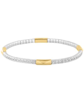 Diamond Bracelet (1-1/2 ct. t.w.) in 14k Two-Tone Gold