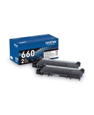 TN6602PK 2600 Page Yield High Yield Toner Cartridge, 2 Pack