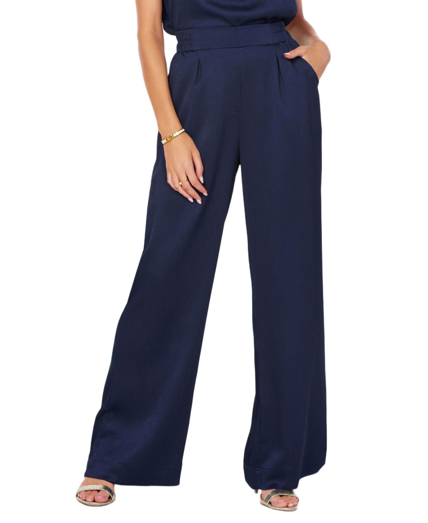 Women's Bishop + Young Micro Plisse Pull-On Pant