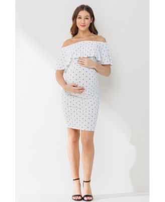White Maternity Dresses - Macy's
