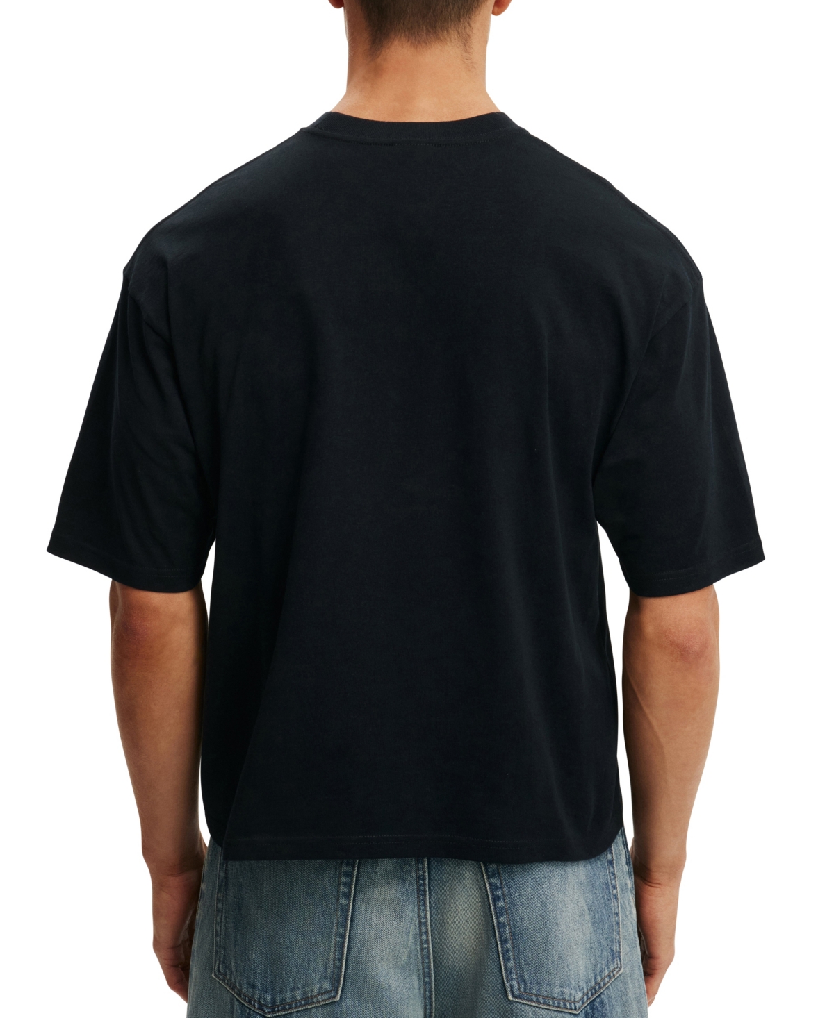 Cotton On Men's Cropped Modern-Fit Short-Sleeve T-Shirt