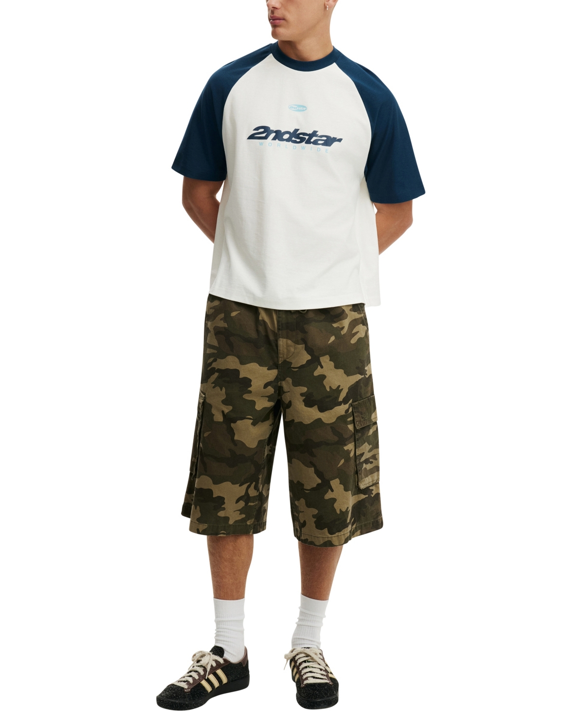 Cotton On Men's Cropped Modern-Fit Graphic T-Shirt