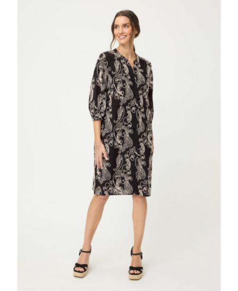 Женское платье Olsen Embroidered 3/4 Sleeve